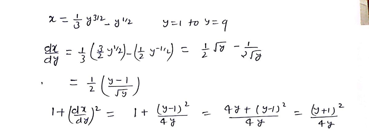 Calculus homework question answer, step 1, image 1